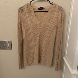 Gold summer sweater